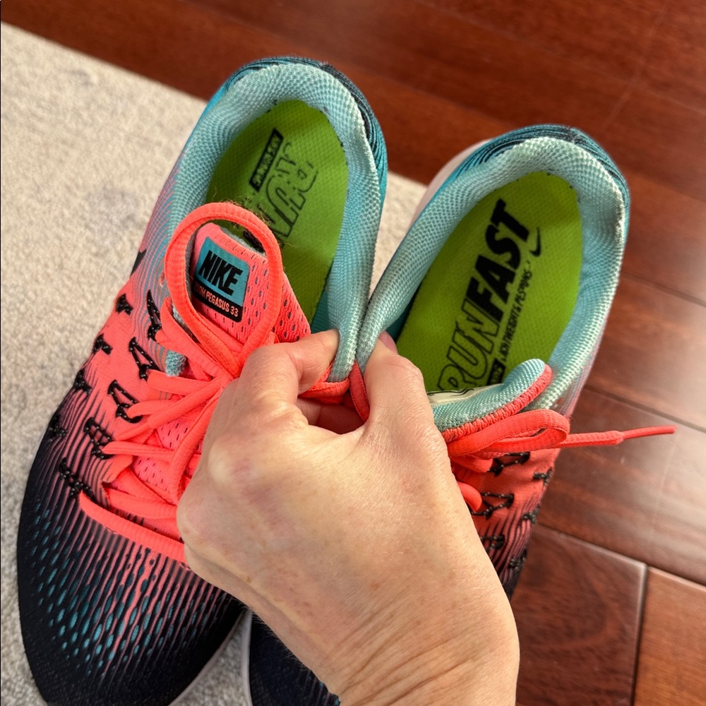 Nike zoom Pegasus 33 Running Shoes women’s 7.5 - Picture 8 of 10
